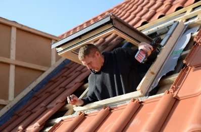 Pose de fenêtres de toit Velux à Renung